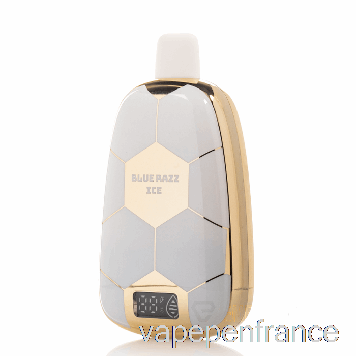 Ronaldinho 10 15k Stylo Jetable Bleu Razz Ice Vape